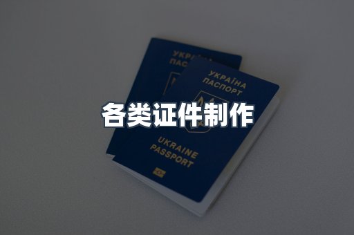 各类证件制作